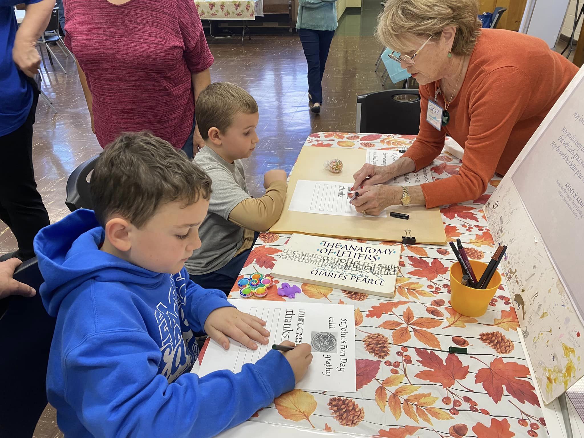 Two Boys at Family Fun Day