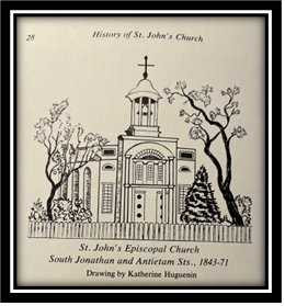 Old Drawing of Church