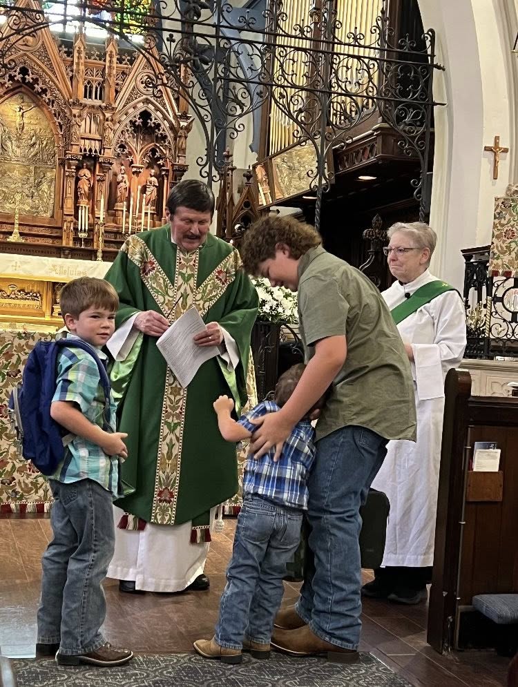 Blessing of the Backpacks